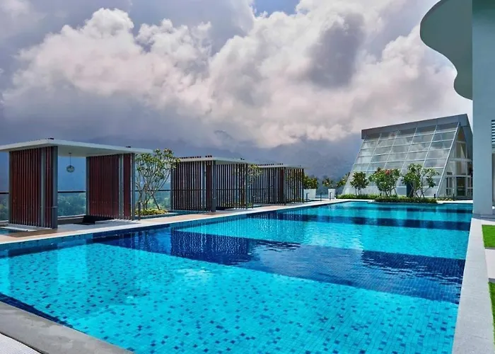 Genting Windmill Amazing Sky Pool 2Bedroom With Aircon Wi-Fi