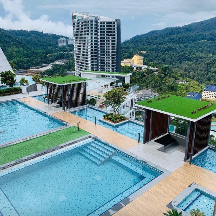 Apartment Genting Windmill Amazing Sky Pool 2bedroom With Aircon Wi-fi